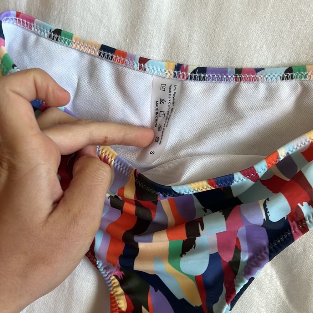 Pattern bikini set - Picture 2 of 2